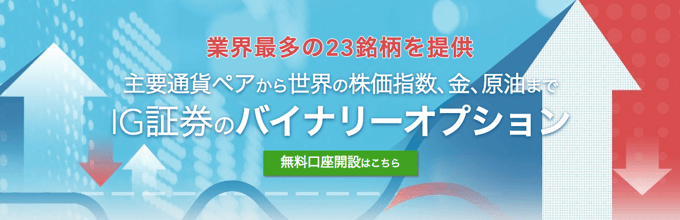 IG証券のバイナリーオプション