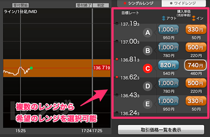 レンジオプションとは？