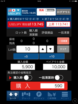 オプション購入画面