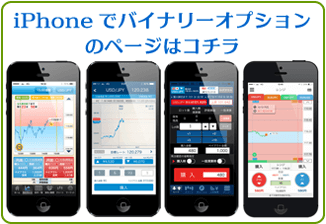 iPhoneでバイナリーオプション