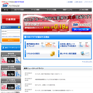 SBI FXトレード公式サイト