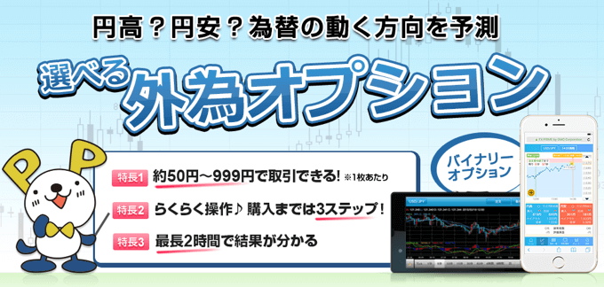 ＦＸプライムｂｙＧＭＯのバイナリーオプション「選べる外為オプション」徹底解説！