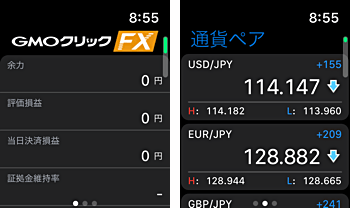 GMOクリック証券「Apple Watch」