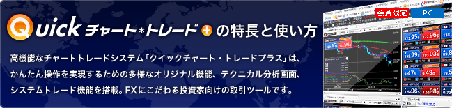 セントラル短資ＦＸ『クイックチャート・トレードプラス』