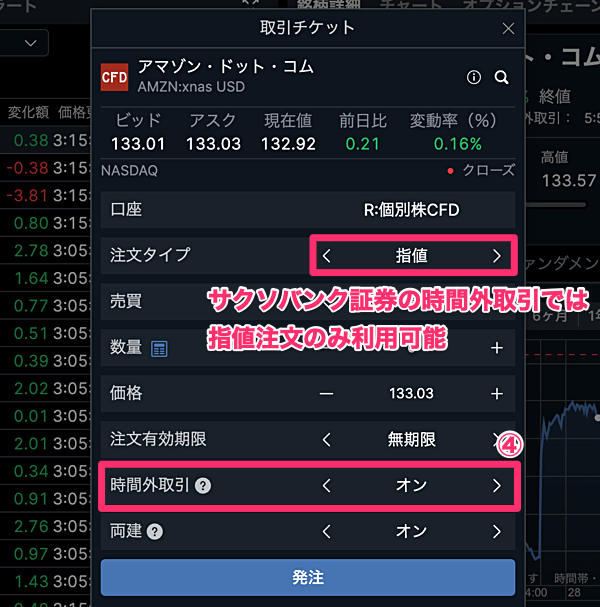 【サクソバンク証券】米国株の時間外取引に対応！