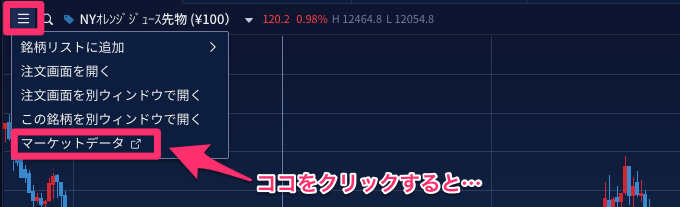 【4】マーケットデータ閲覧（顧客センチメントなど）