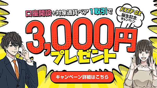 ゴールデンウェイ・ジャパンで開催中の口座開設キャンペーン