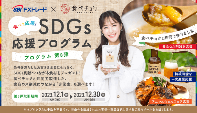 SBI FXトレードで開催中の口座開設キャンペーン