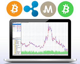 MT4で仮想通貨のチャート分析が可能！