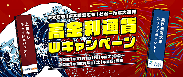 高金利通貨キャンペーン