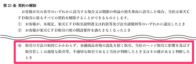 楽天FXはスキャルピング禁止？OK？