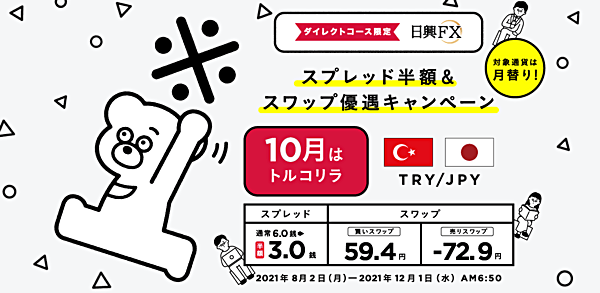 日興FX(SMBC日興証券)キャンペーン