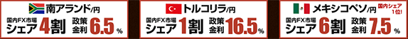 くりっく３６５の国内FX市場シェア