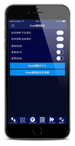 ヒロセ通商iPhone版LION FXアプリ