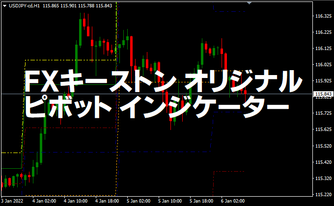 FXキーストン ピボットインジ公開