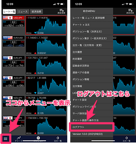 LION Tab miniのログイン方法・使い方