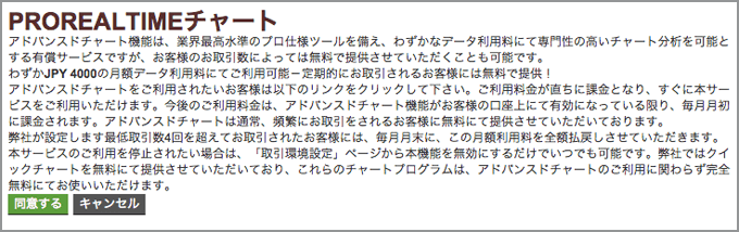 利用条件に同意する