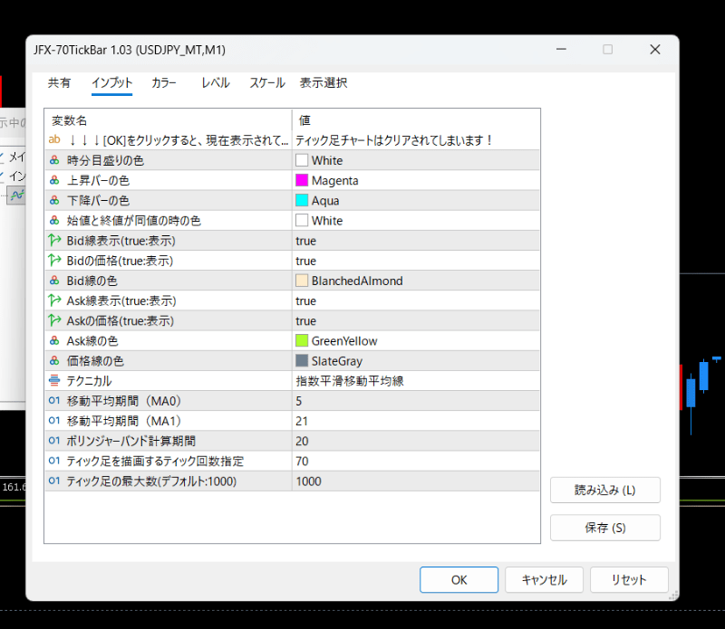 70ティックチャートが使えるFX業者特集