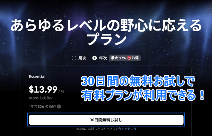 TradingView無料お試し