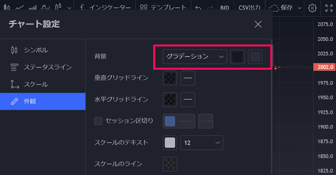 外貨ex CFDはPC版ツールにTradingViewが使える！