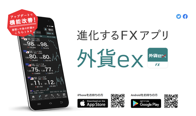 外貨exについて