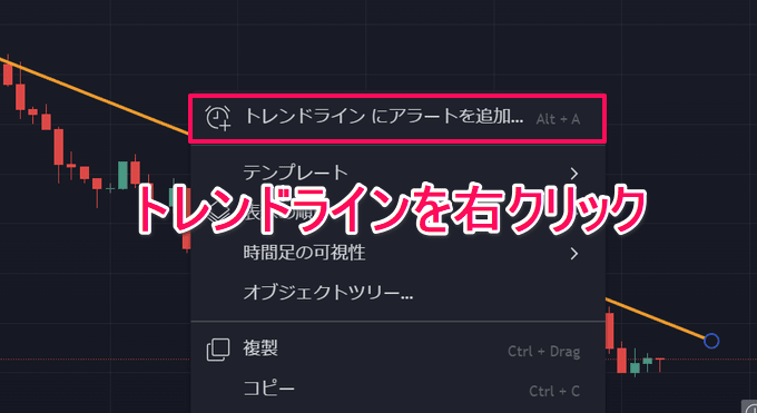 Tradingviewのアラート機能の使い方 鳴らないときの対処法も徹底解説 Fxナビ