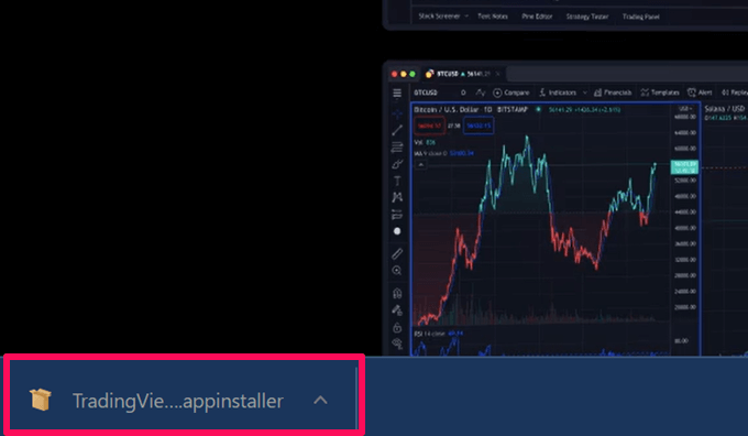 TradingViewのデスクトップアプリのインストール方法