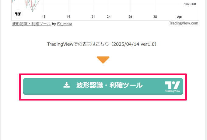 PC（Webブラウザ）でのインジケーターの追加方法
