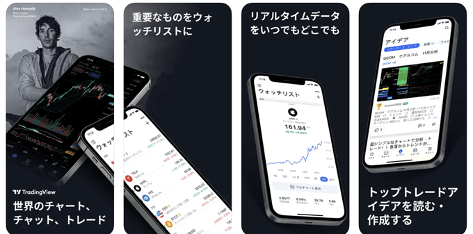 MT4スマホアプリの代わりならTradingViewがおすすめ！