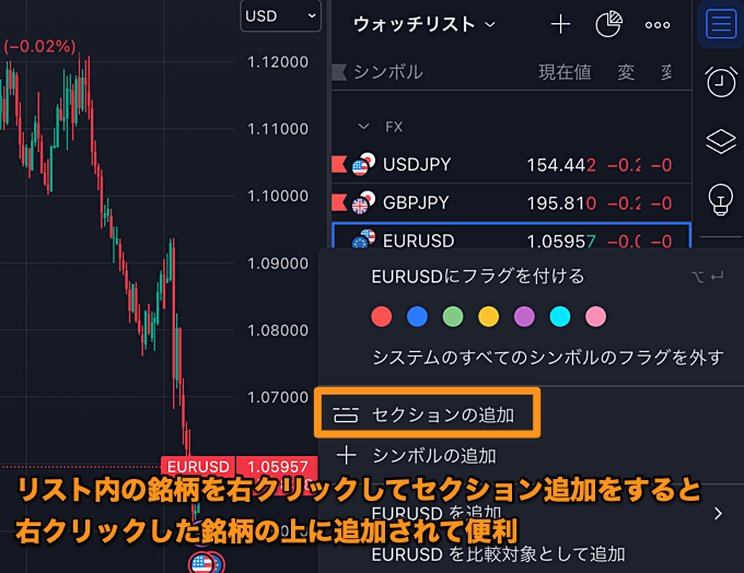 トレーディングビューのウォッチリストを徹底解説！