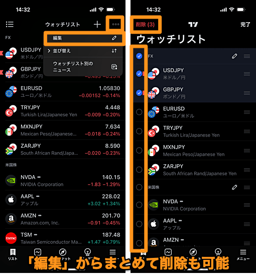 トレーディングビューのウォッチリストを徹底解説！