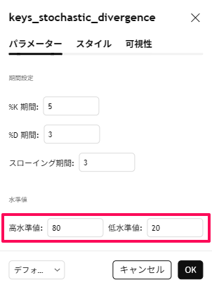 パラメーター