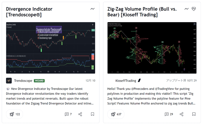 ZigZagのアイデア投稿も参考になる