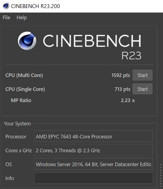 CPU性能テスト