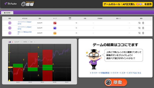 トライオートFX・デモゲーム3