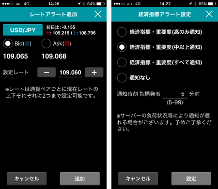 ポップアップ機能