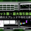 JFXの最大ロット数・最大取引数量を徹底解説！