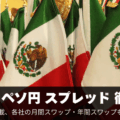 メキシコペソ円スプレッド徹底比較!